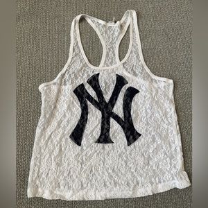 Never Worn - VS Pink New York Yankees Tank Top
